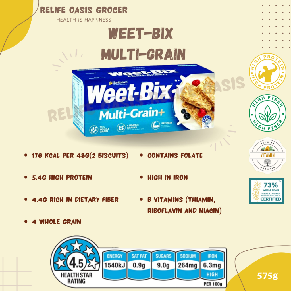 Weet-Bix [Original/Multi-Grain/Cholesterol Lowering] [High Protein/High ...