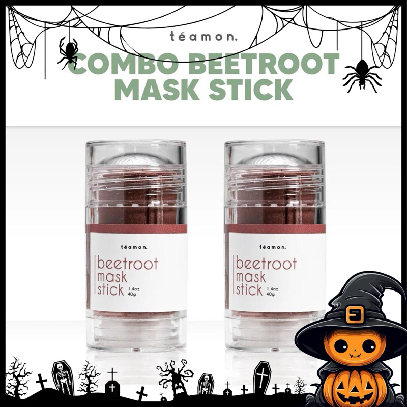Teamon Beetroot Mask Stick - Brightening Mask with Pearl powder Face ...