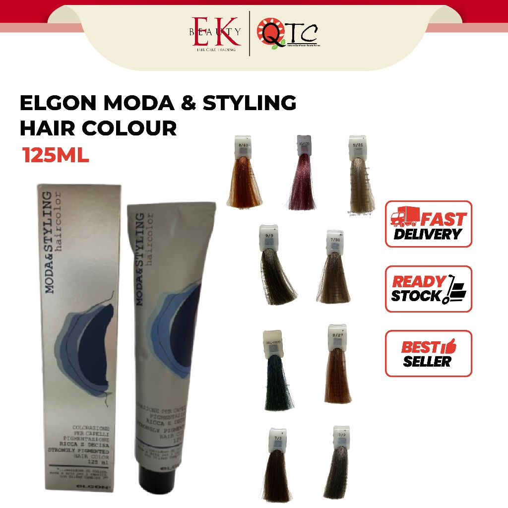 Elgon Moda & Styling Hair Colour (125ml) (Stock Clearance-Expired Stock ...