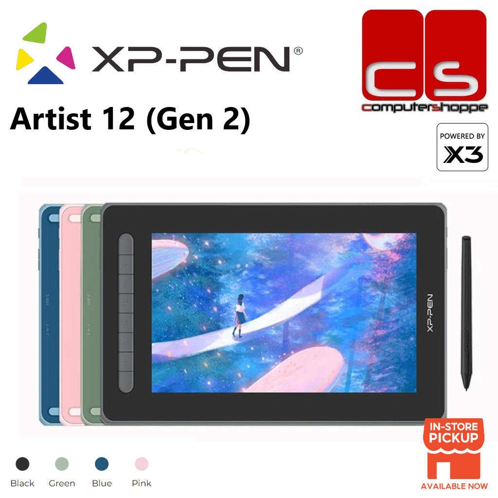 XP-Pen Artist 12 (Gen 2) FHD Display Drawing Tablet
