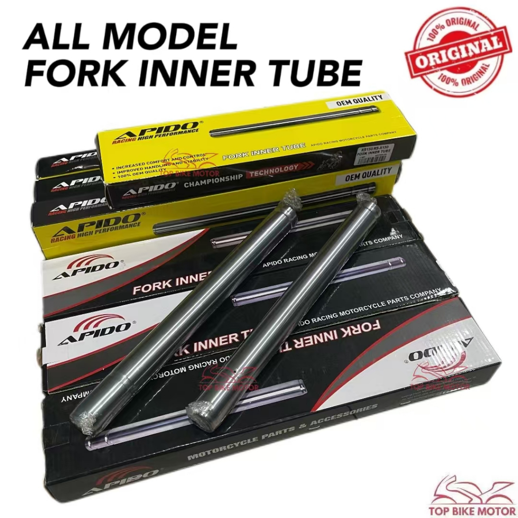 100% APIDO FORK INNER TUBE FORK TUBE NVX NMAX FZ150 RS150 RXZ LC135 ...