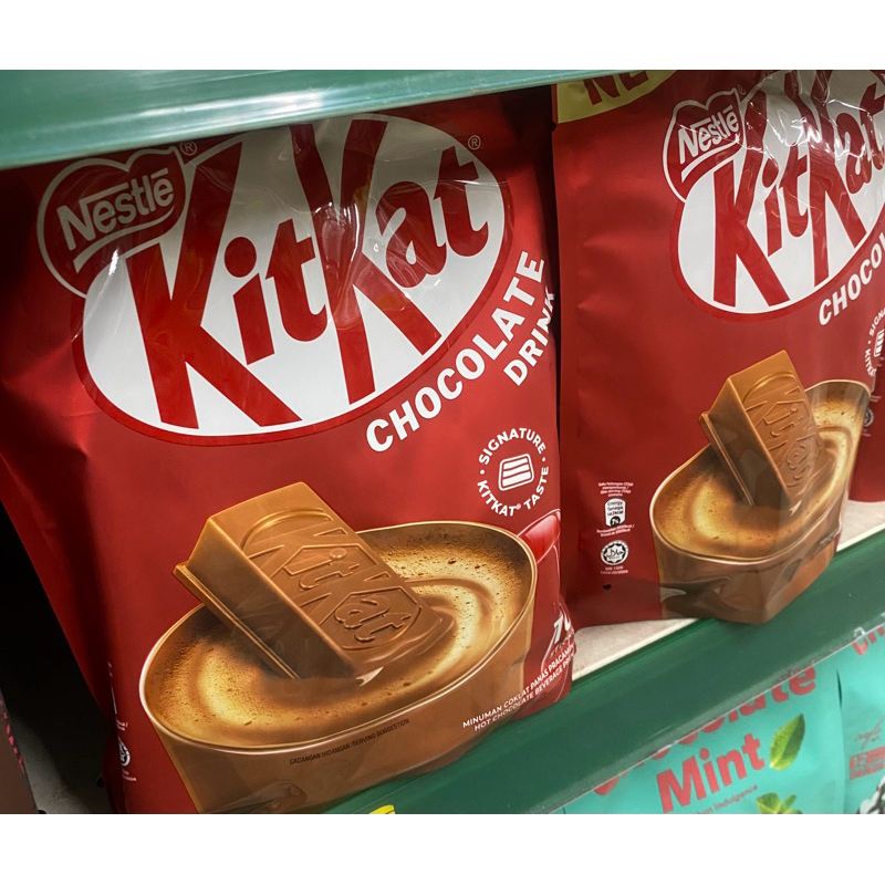 KIT KAT CHOCOLATE DRINKS 3 IN 1 INSTANT | Shopee Malaysia