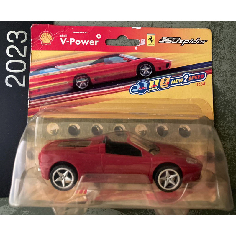 Hot Wheels Shell Ferrari 360 Spider - Shell V Power Collection (RARE ...