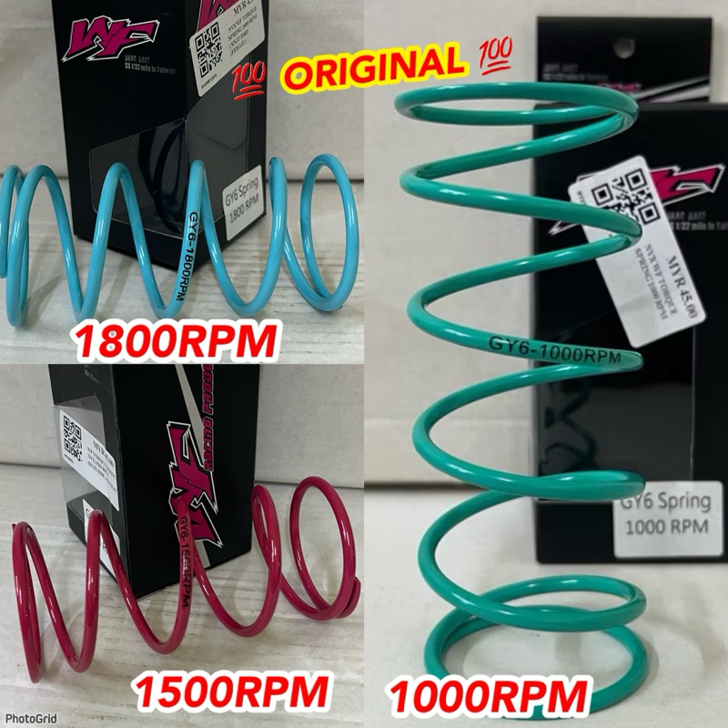 💯 ESR CVT Spring NVX V1 Spring Pulley NVX V2 1000RPM 1500RPM 1800RPM ...