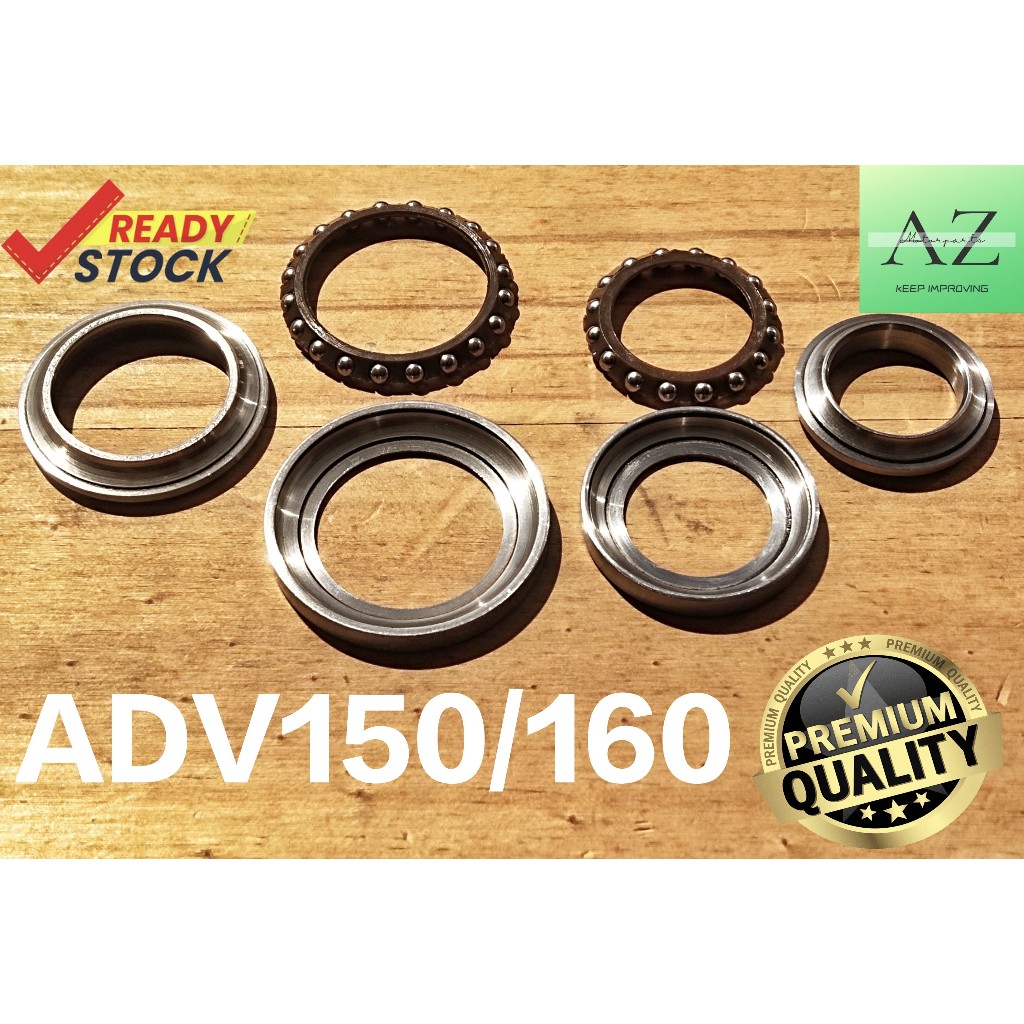 HONDA ADV150 / ADV160 STEERING CONE / CONE BEARING BALL RACE SET ...