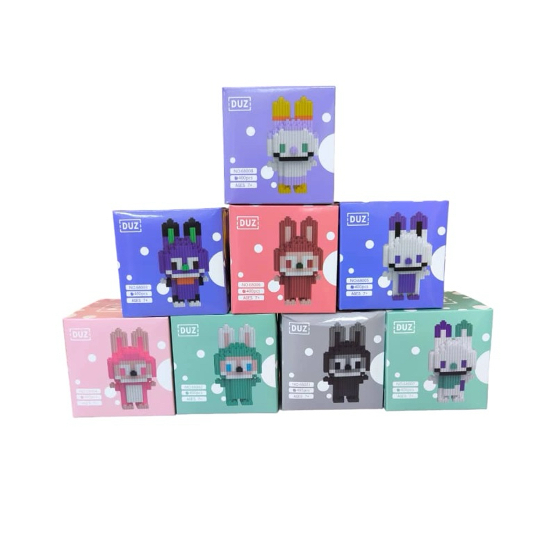Labubu Magic Block Toys 拉布布积木玩具 | Shopee Malaysia