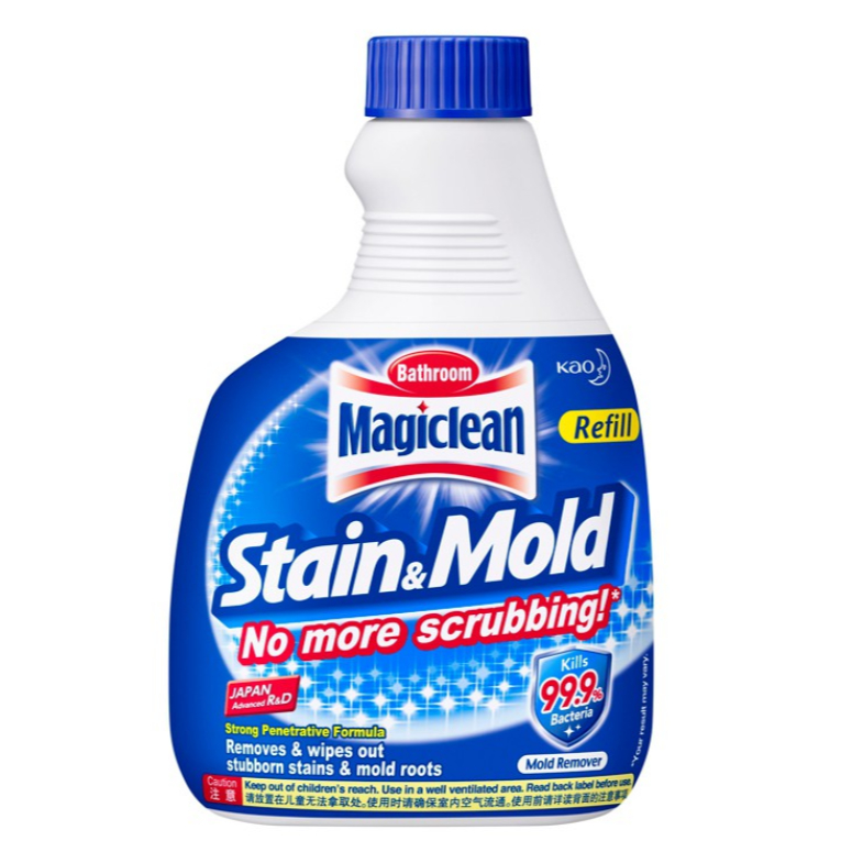 MAGICLEAN Bathroom Stain and Mold Remover Refill / Spray (400ml ...