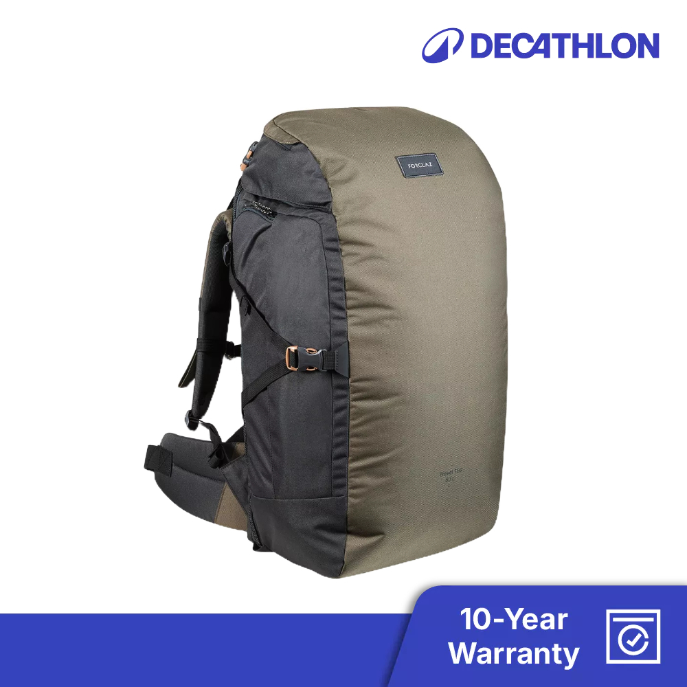 Decathlon 60L Hiking Trekking Backpack Travel 100 Anti Theft Quechua Shopee Malaysia