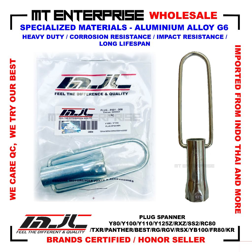 MJL Ori Yamaha Plug Spanner Y80/Y100/Y110/Y125Z/RXZ/SS2/RC80 /TXR ...
