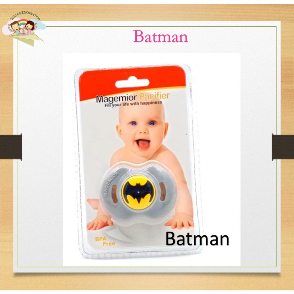 Magemior Full Soft Silicone Soother Orthodontic Pacifier (0-3m