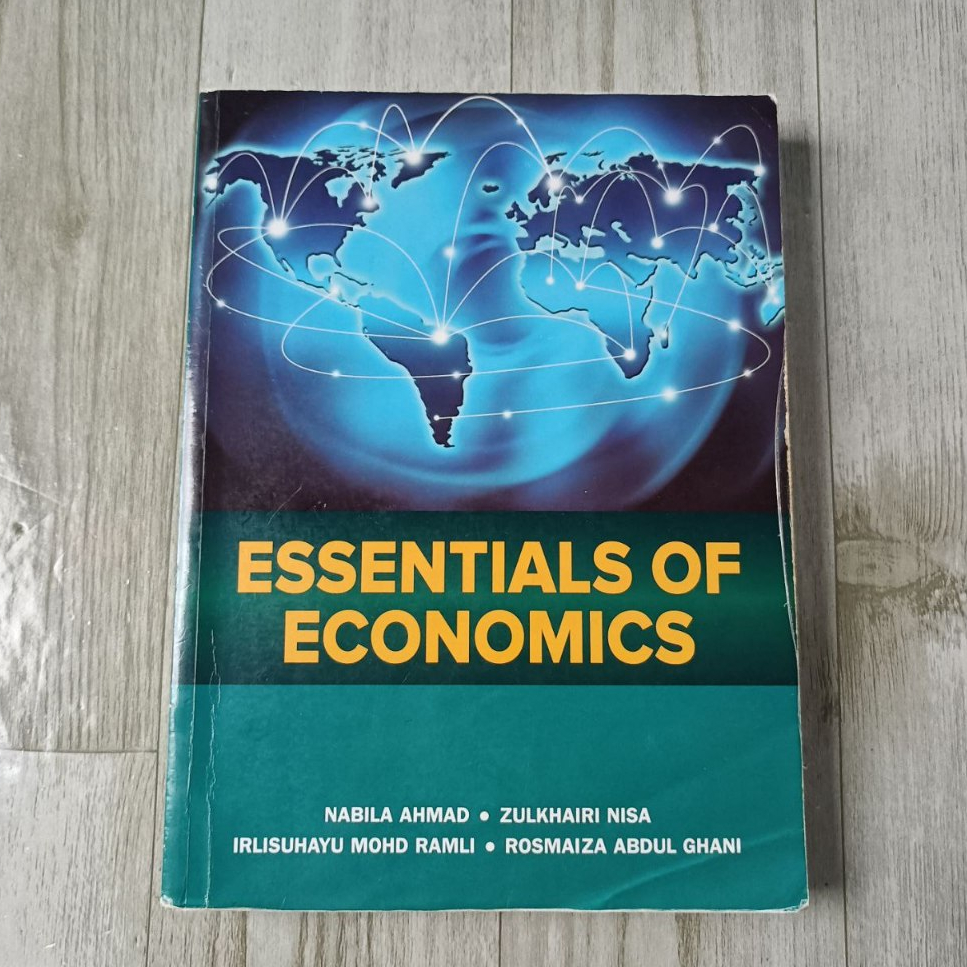 ESSENTIALS TO ECONOMICS First Edition textbook preloved | Shopee Malaysia