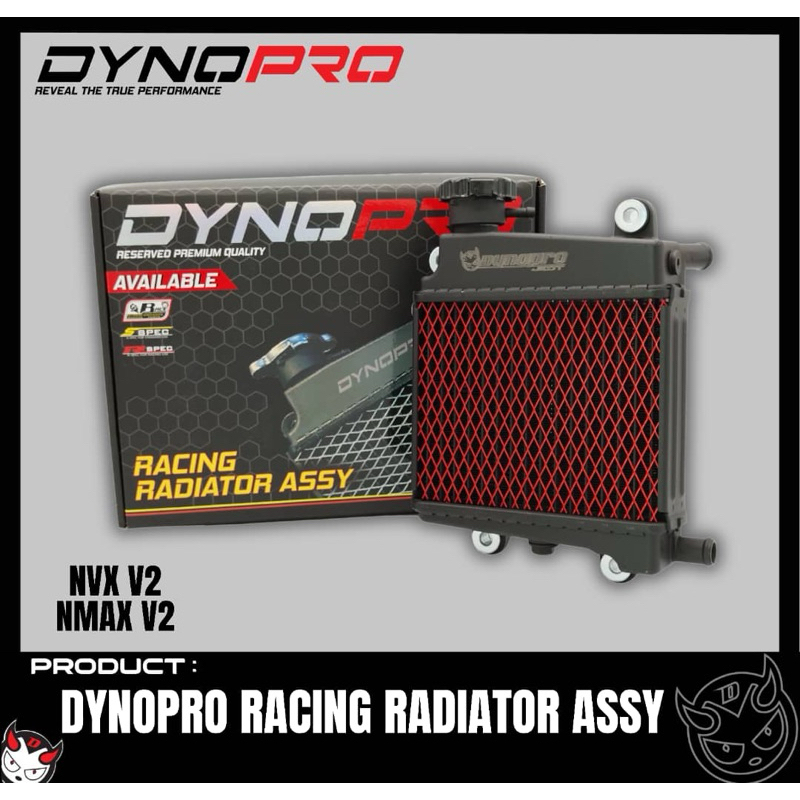 DYNOPRO RACING TANK RADIATOR YAMAHA NVX155 NMAX NVX 155 V1 / V2 TANGKI ...