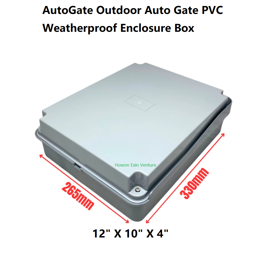 Auto Gate Outdoor Auto Gate PVC Weatherproof Enclosure Box Plastic Box | Shopee Malaysia
