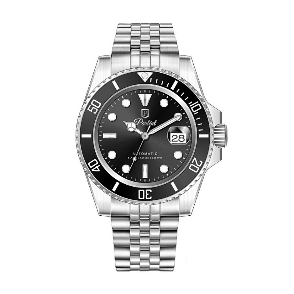 Jam Tangan Lelaki Parlent Automatic Crown Shopee Malaysia