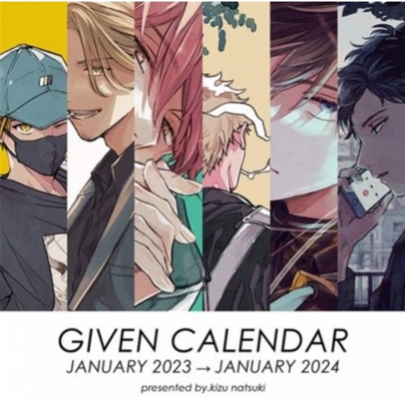 Given 2021-2022 Calendar shops Kizu Natuski