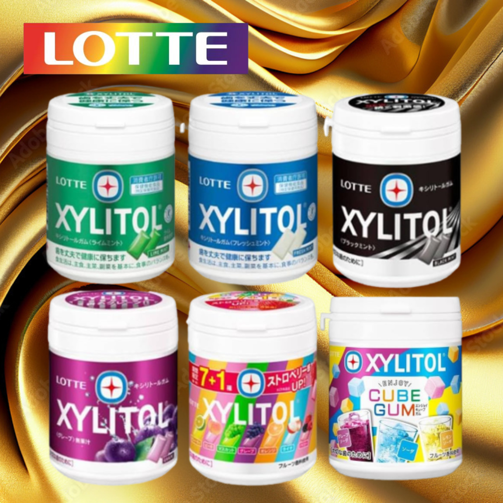 Lotte Xylitol Family Bottle Dental Cavity prevention Breath care Oral ...