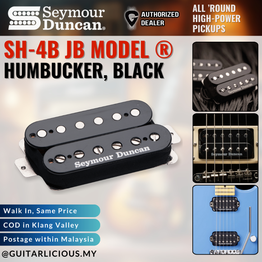 SEYMOUR DUNCAN - SH-4JB - La Boite Noire Du Musicien