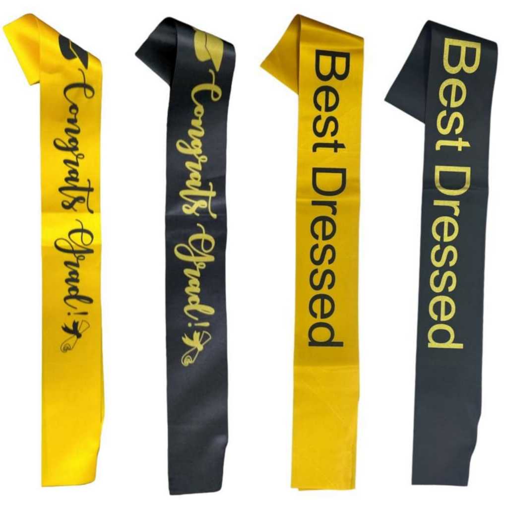 Congrat Grad & Best Dress Sashes Party | Shopee Malaysia