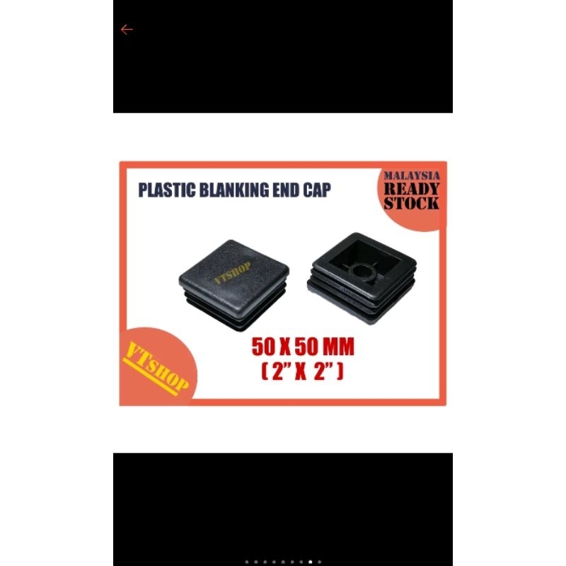 VTSHOP6889 PLASTIC END CAP 100PCS PACKING | Shopee Malaysia