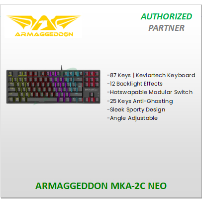 Armaggeddon MKA-2C NEO Keyboard | Shopee Malaysia