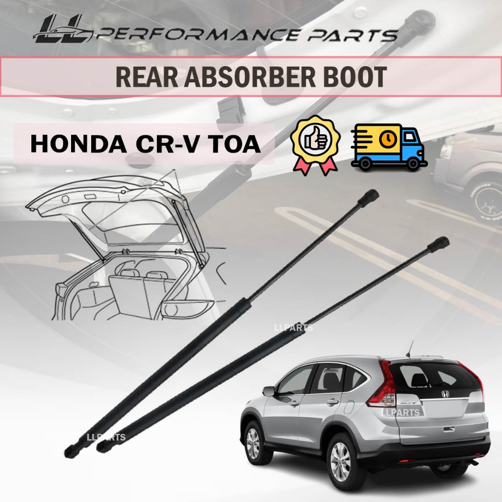 Honda CRV CR-V TOA 2012-2016 Rear Bonnet Absorber Boot Damper Rear Boot ...