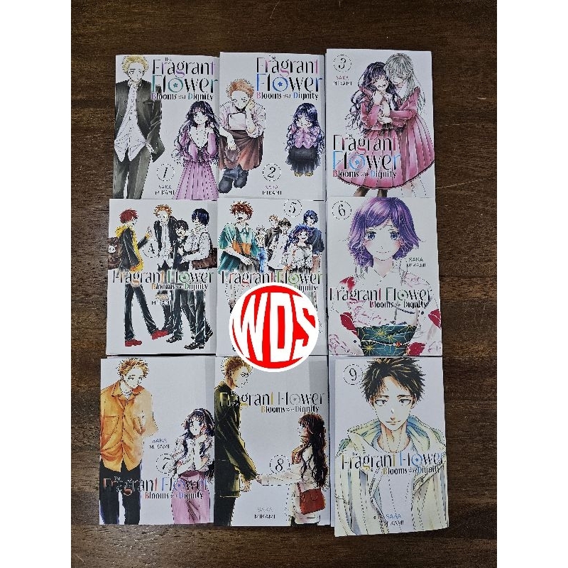 Manga The Fragrant Flower Blooms With Dignity volume 110 (Fullset)(English Version) Shopee