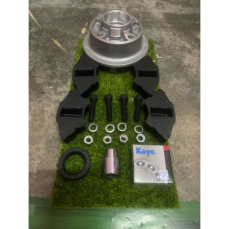 HUB SPOKET GTO PNP RXZ SHAFT 22 BELAKANG COMPLTE SET | Shopee Malaysia