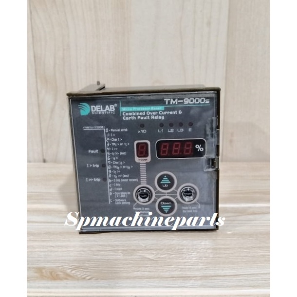 DELAB TM9000S Combined over Current & Earth Fault Relay (Used) | Shopee ...