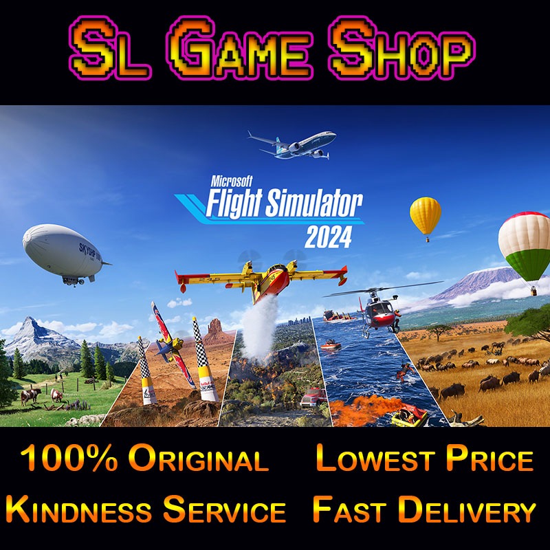 Microsoft Flight Simulator 2024 (PC Steam Original Game) | Shopee Malaysia