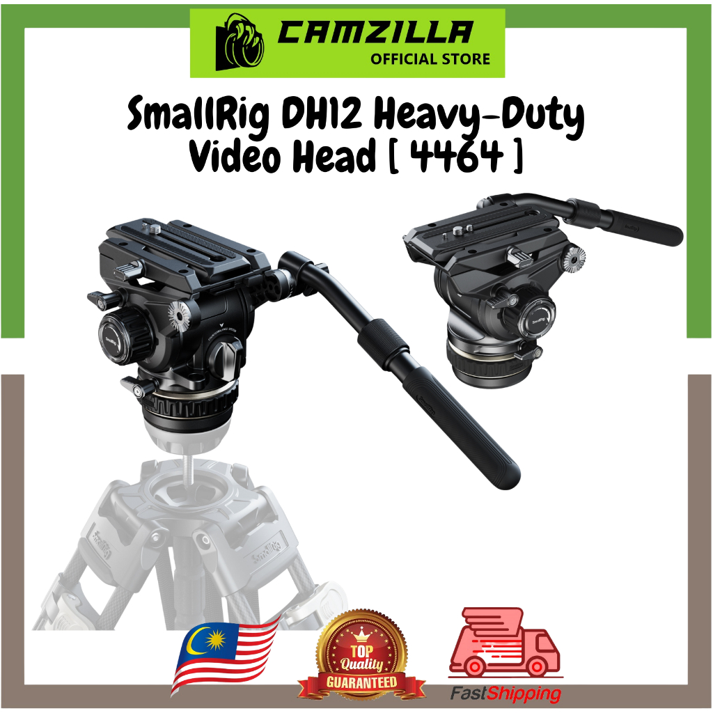 SmallRig DH12 Heavy-Duty Video Head [ 4464 ] | Shopee Malaysia