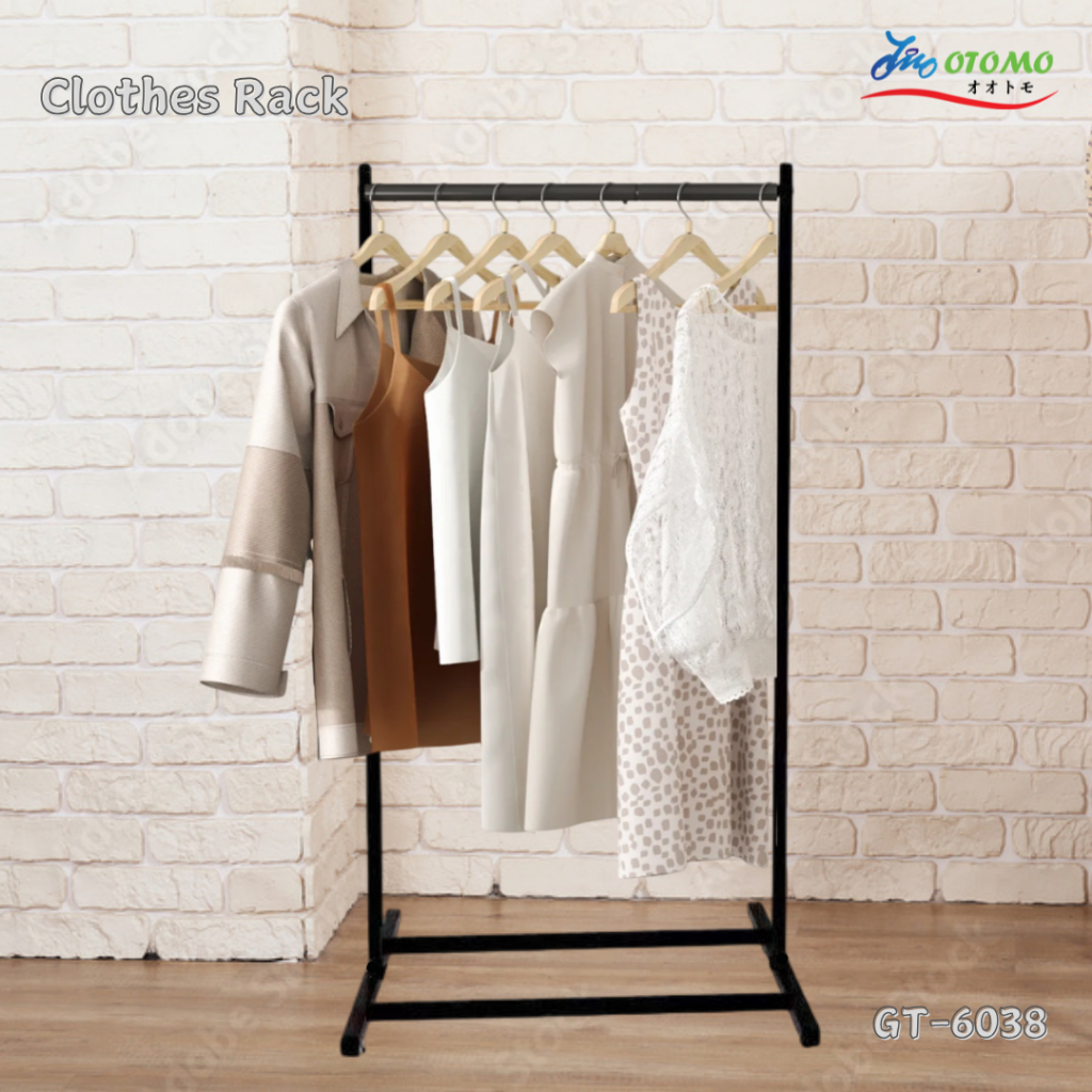 Otomo Single Pole Clothes Drying Rack Cloth Rack Rak Baju Laundry Rack ...