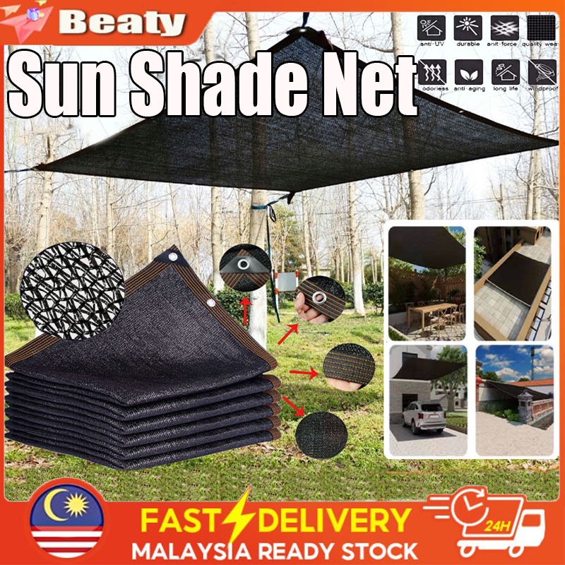 Malaysia Spot 98% Anti-Uv Sun Shade Net Outdoor Awnings Sun Shelter ...
