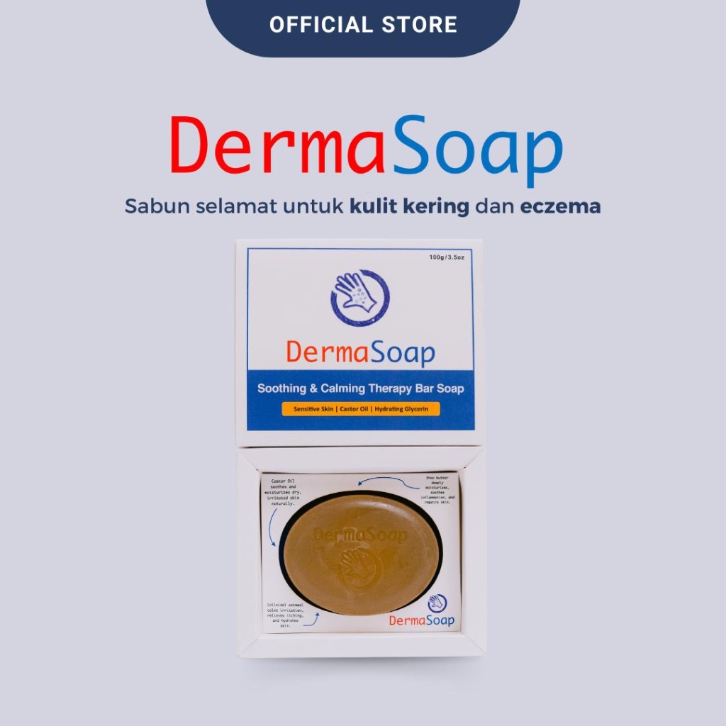 DermaSoap Dry Skin Psoriasis Sensitive Skin Eczema Sensitive Skin Bar ...