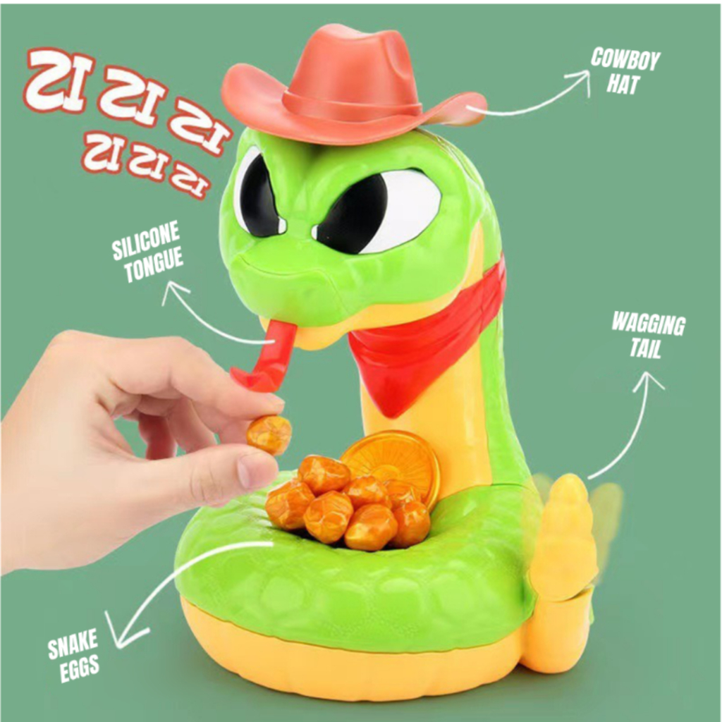 Rattlesnake Jake The Prank Snake Mike Electric Scary Tricky Toy Fun ...