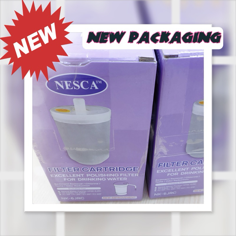 NESCA FILTER CARTRIDGE P-6JRC FIT FOR PANASONIC PJ-6RF, PJ-3RF, TK-CS10 ...