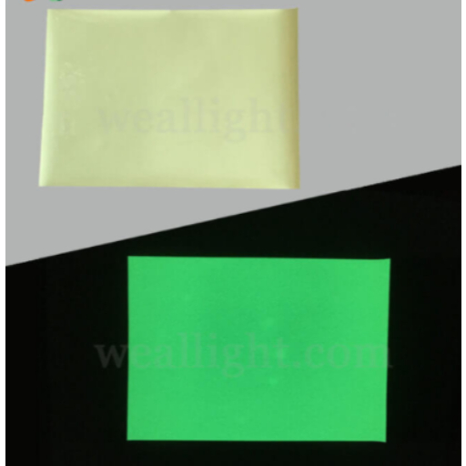 GLOW IN THE DARK STICKER Self Adhesive Luminous Sticker Direction ...