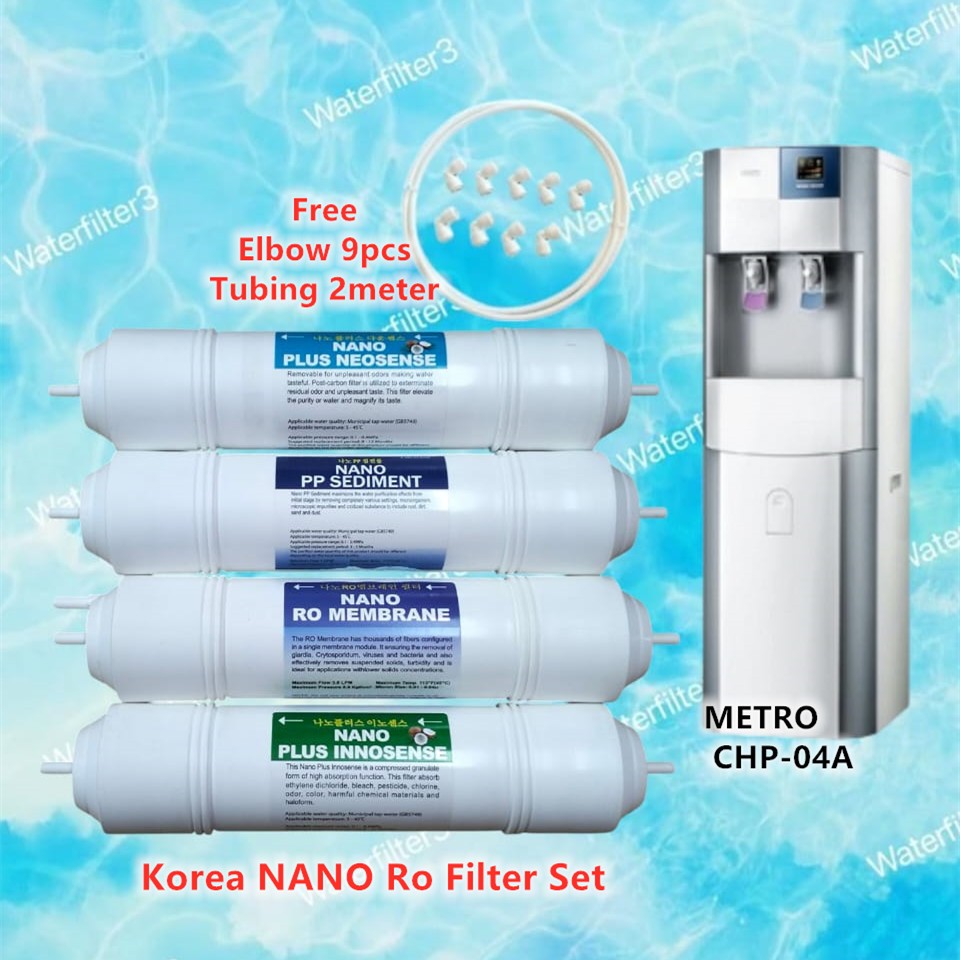 Coway 14 OEM Korea NANO RO Filter for METRO CHP-04A Replacement Water ...