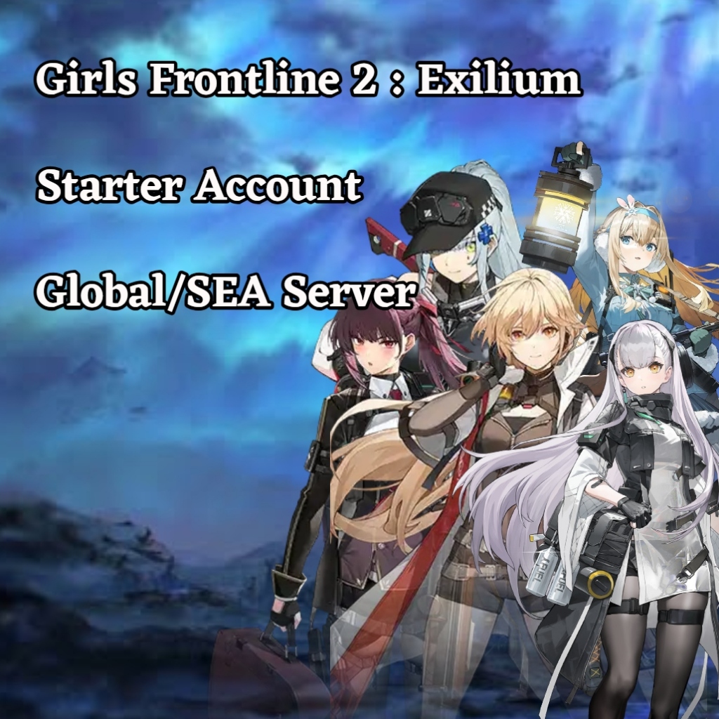 Girls Frontline 2 : Exilium Starter Account Mobile & PC Game | Shopee ...