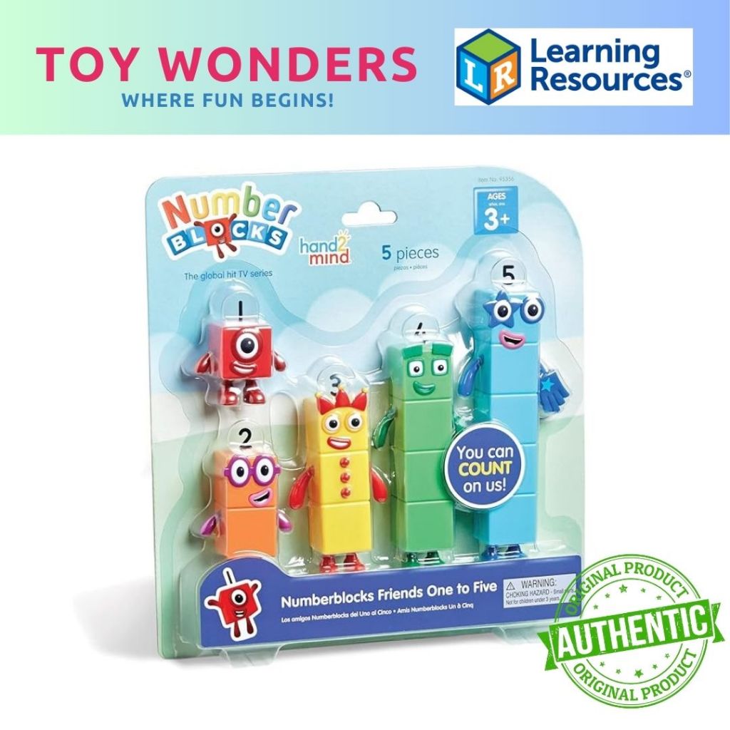 Learning Resources Numberblocks Friends One to Five Figure Set by ...