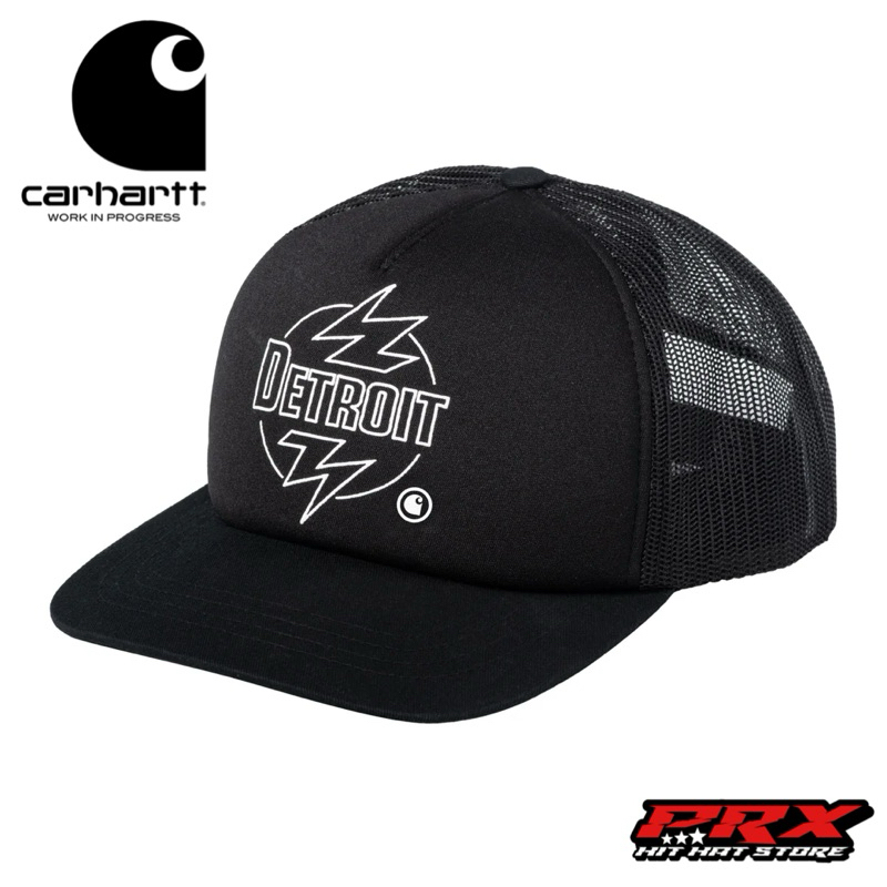【美品】カーハートAblaze Trucker Cap CARHARTT WIP ABLAZE DETROIT A-FRAME FOAM TRUCKER SNAPBACK
