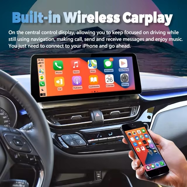 12.3INCH CAR ANDROID PLAYER WIRELESS CARPLAY & ANDROID AUTO | Shopee ...