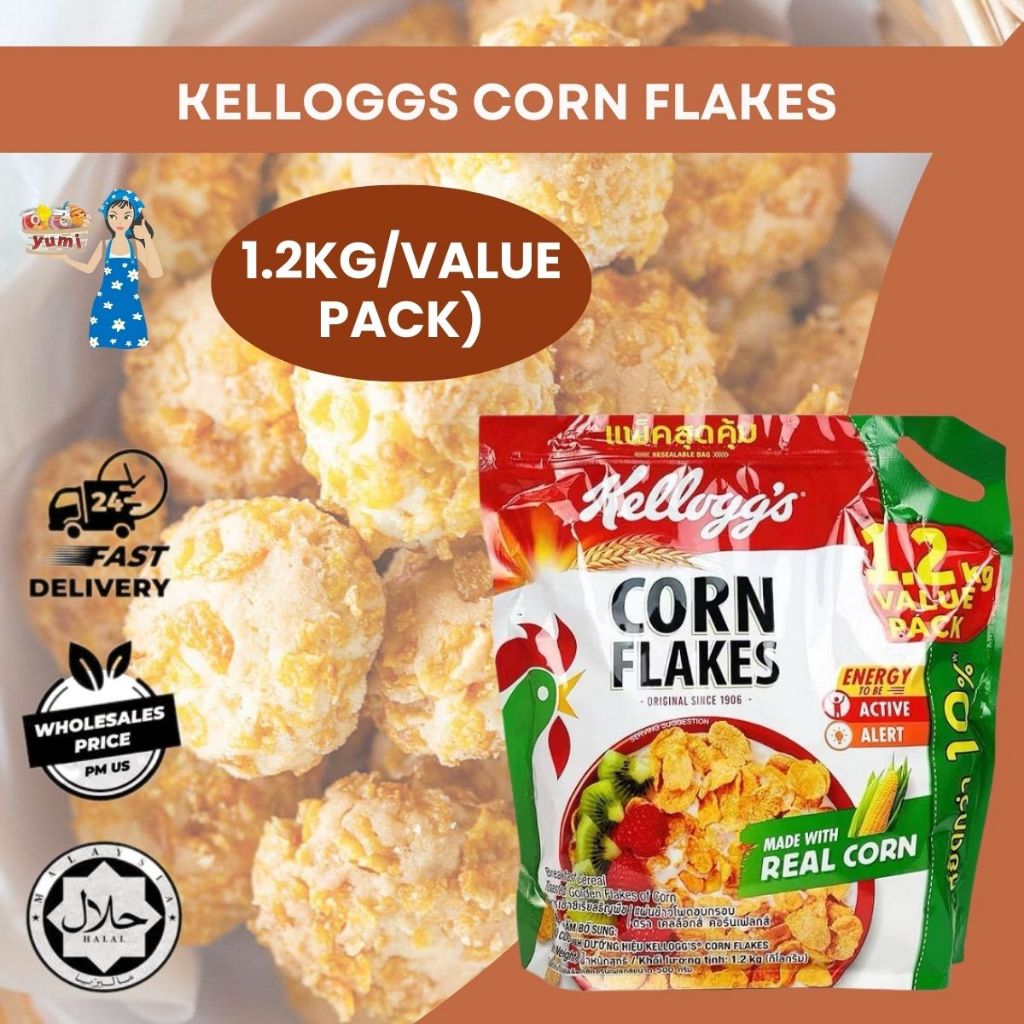 [READY STOCK] KELLOGGS CORN FLAKES (1.2 KG/VALUE PACK) | Shopee Malaysia