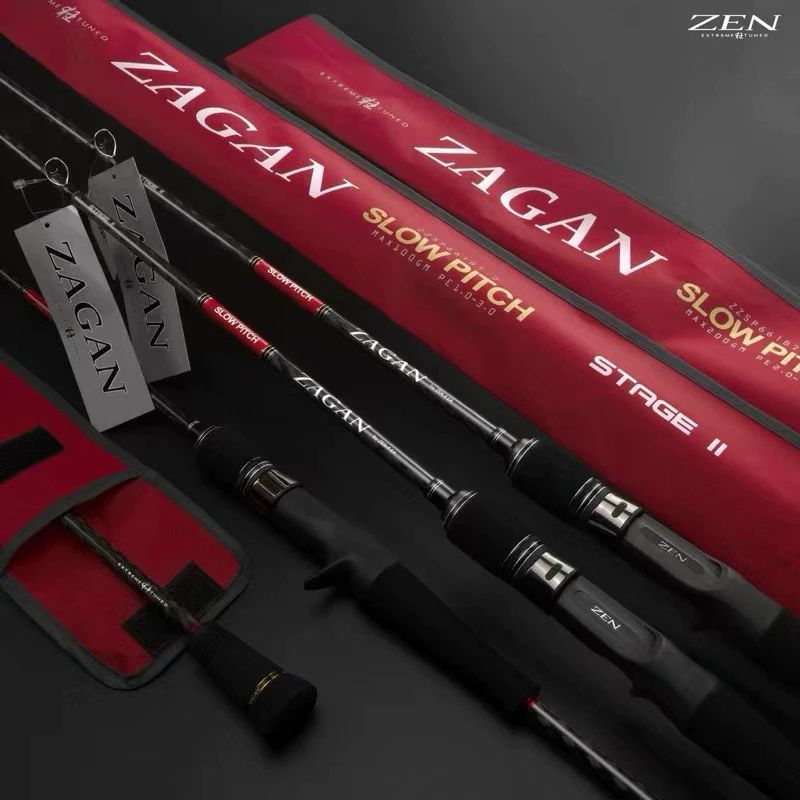 ZAGAN SLOW PITCH STAGE II FISHING ROD | Shopee Malaysia