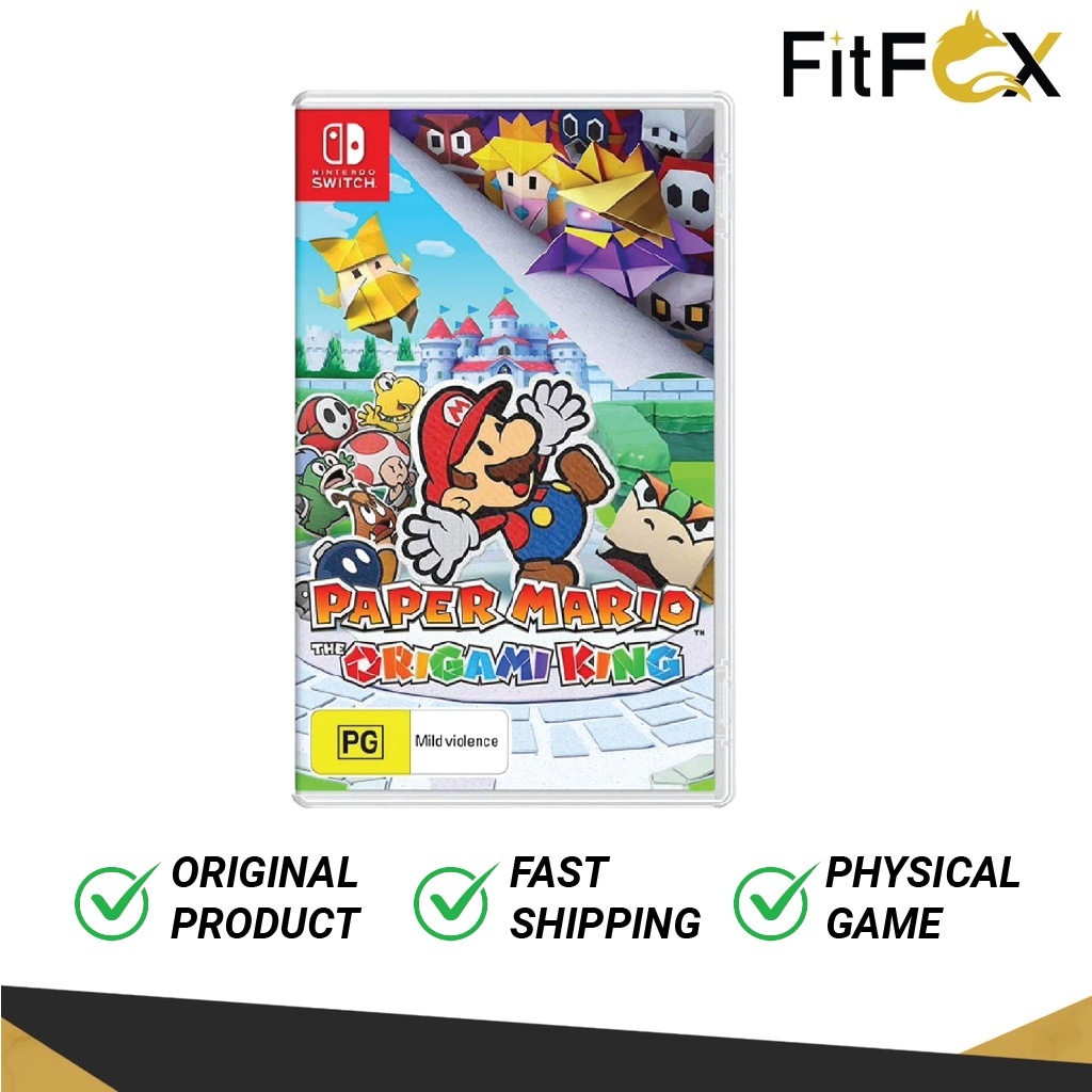 Nintendo Switch Paper Mario: The Origami King Standard Edition | Shopee ...