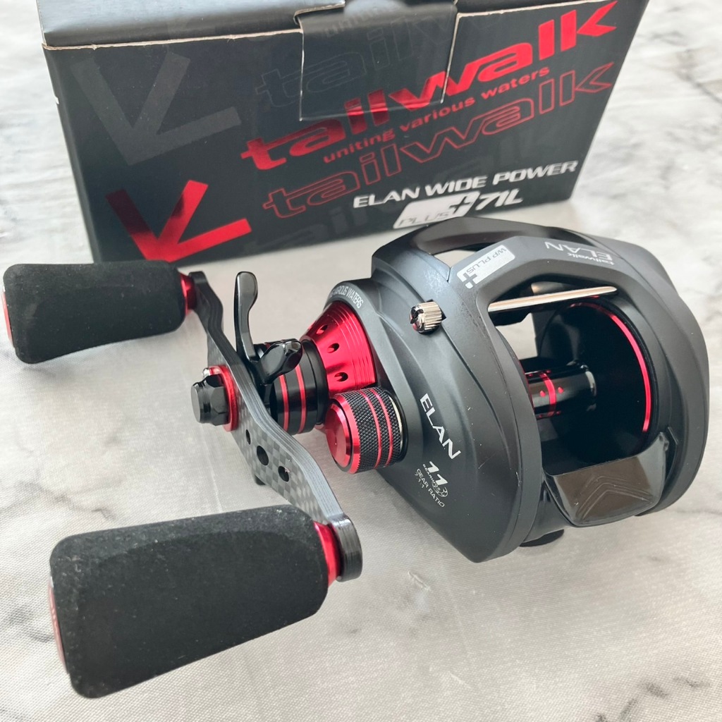 Tailwalk Elan Wide Power Plus Baitcasting Reel | Shopee Malaysia