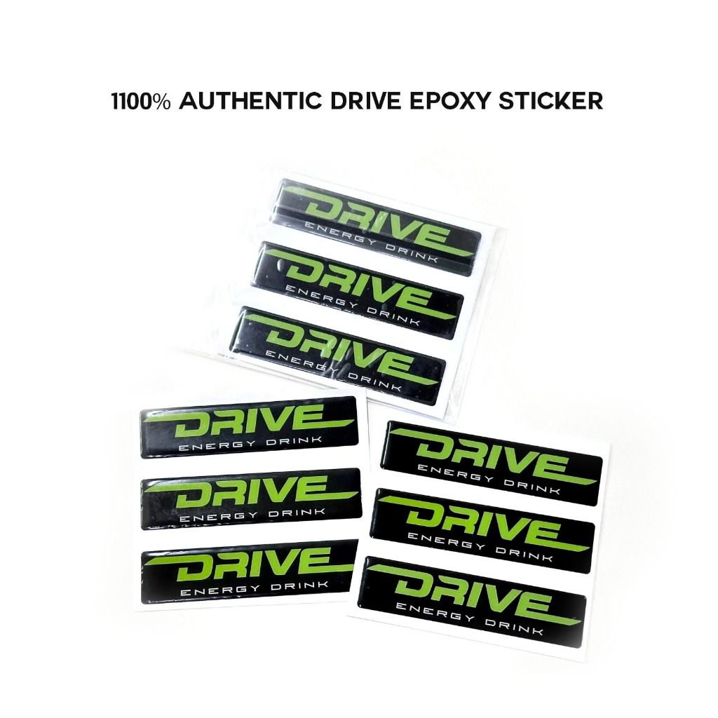 💯% Authentic Drive Epoxy Sticker | Shopee Malaysia