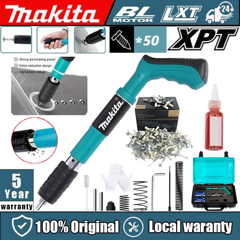Makita Nail Gun Steel Rivet Gun Concrete Wall Gun Pipe Clamp Nail Gun ...