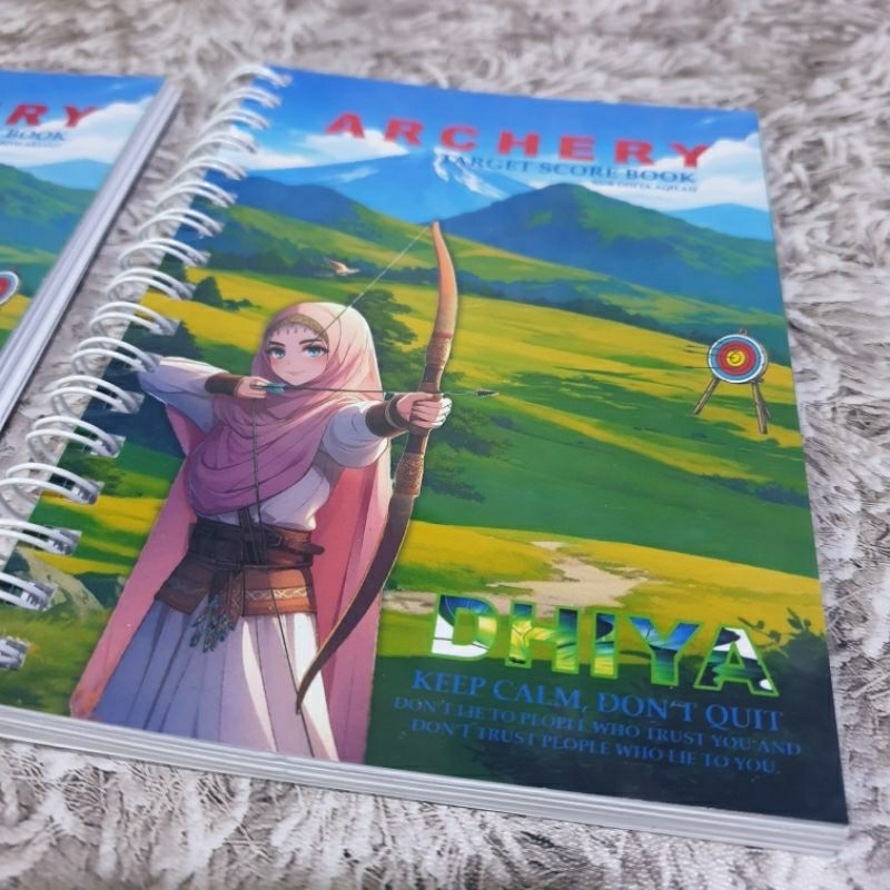 ARCHERY Target Book A6 / Target Score Book / Buku Target Score / Buku ...