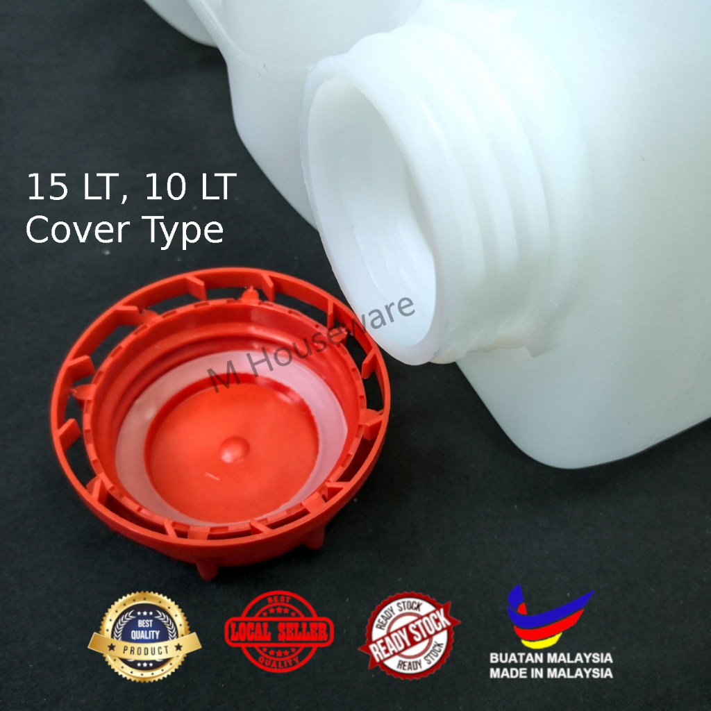 Plastic Jerry Can 10LT ~ 30LT Water Container Tong Air Minyak Bekas Air ...