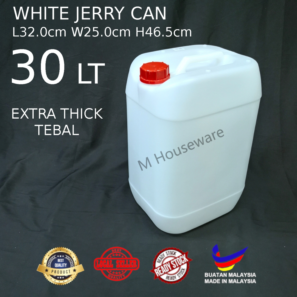 Plastic Jerry Can 10LT ~ 30LT Water Container Tong Air Minyak Bekas Air ...